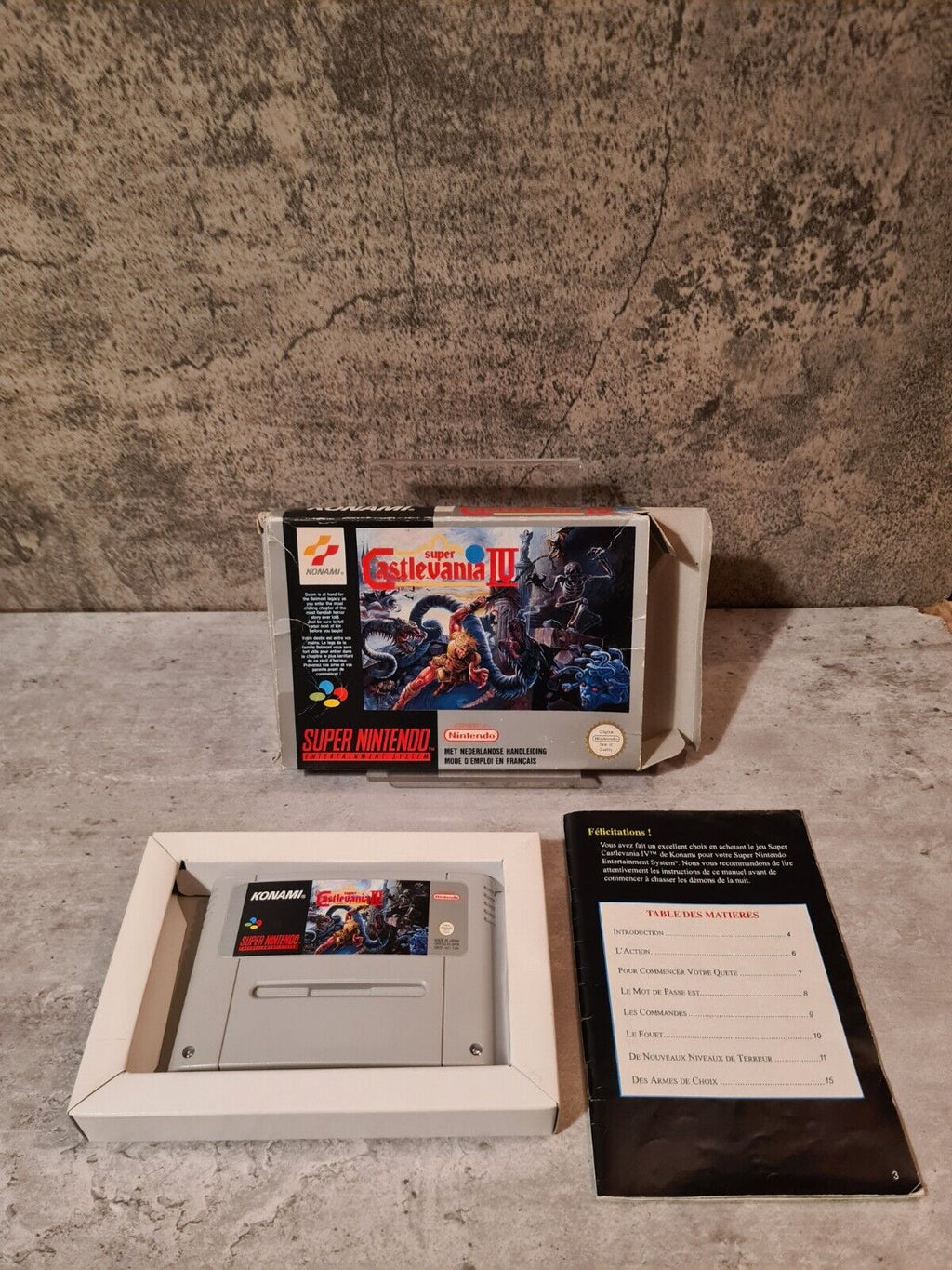 SNES Super Nintendo Super Castlevania IV mit OVP und Anleitung FAH - T-Retro-Games 