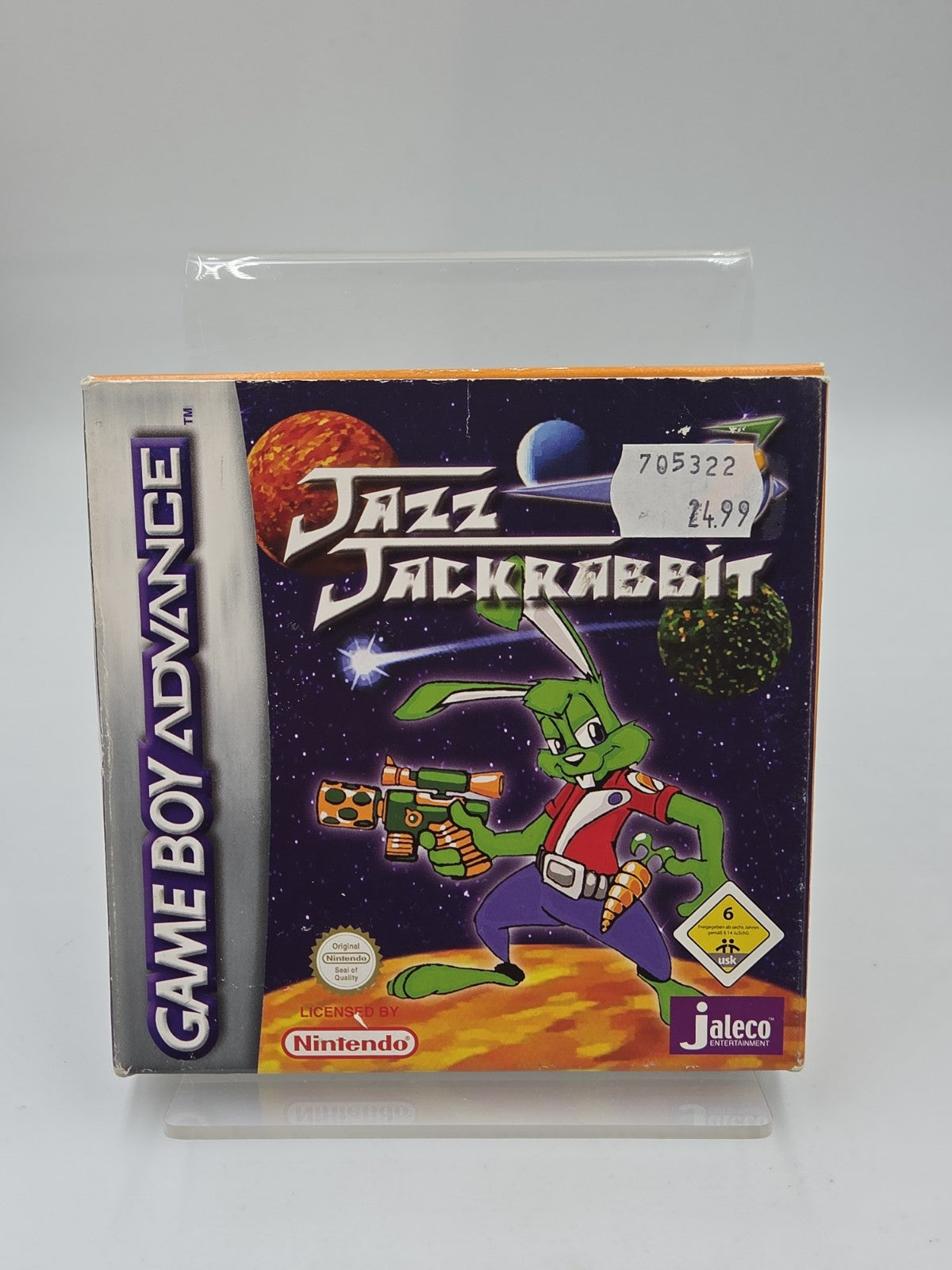 Nintendo Game Boy Advance Jazz Jackrabbit mit OVP und Anleitung EUR