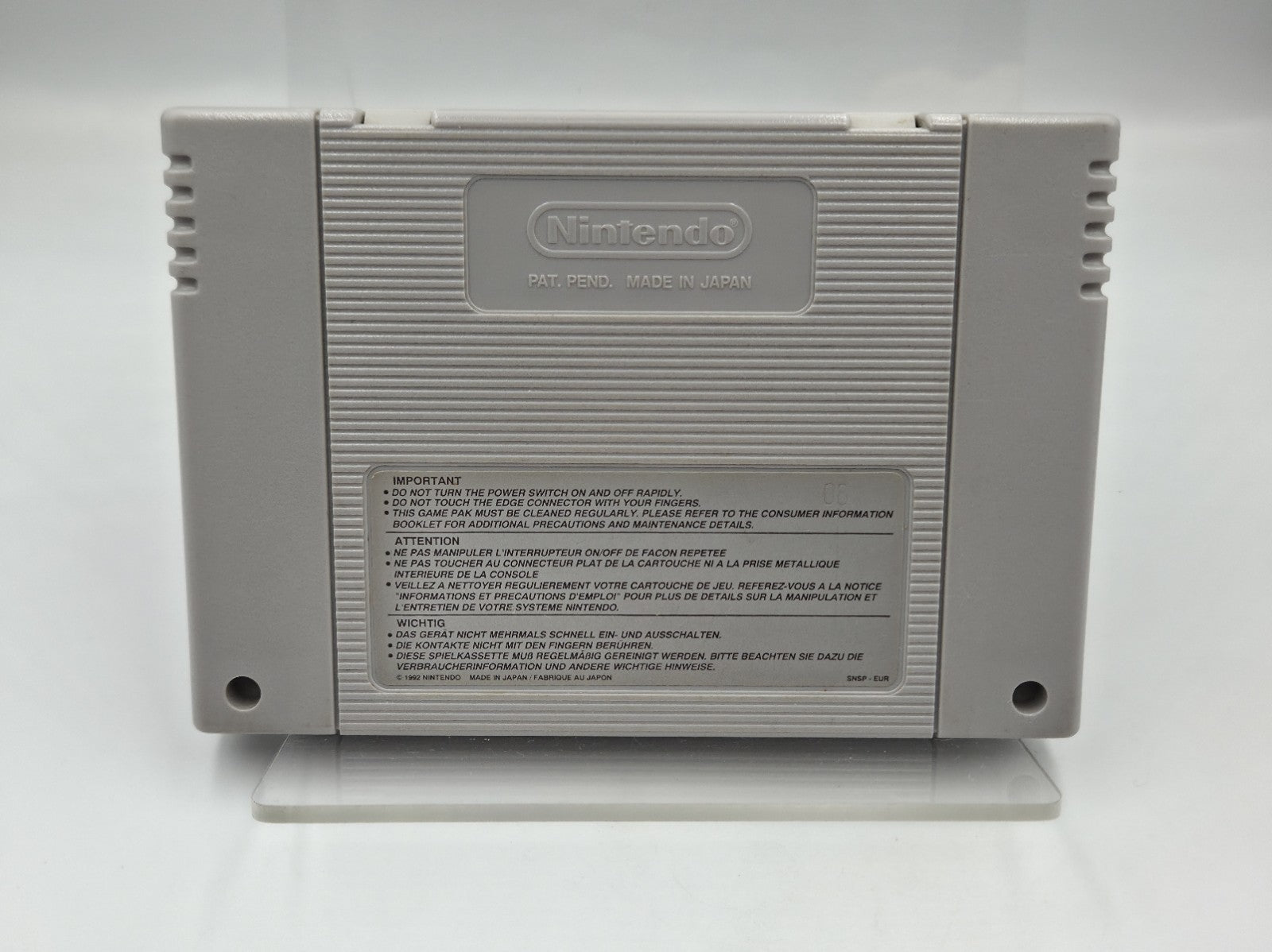 SNES Super Nintendo Spiel Captain Commando EUR Modul