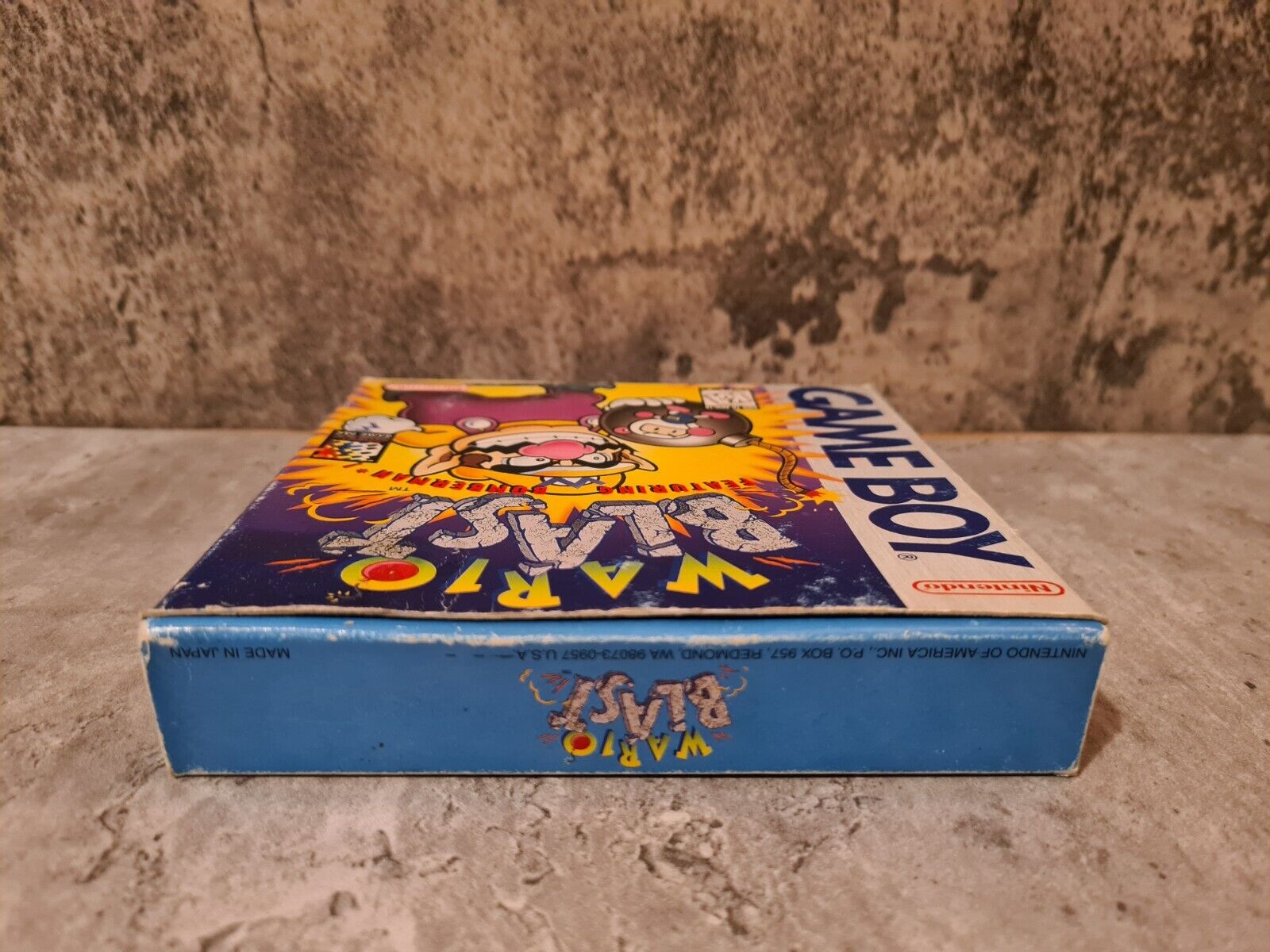 Nintendo Game Boy Classic Wario Blast mit OVP und Anleitung USA - T-Retro-Games 