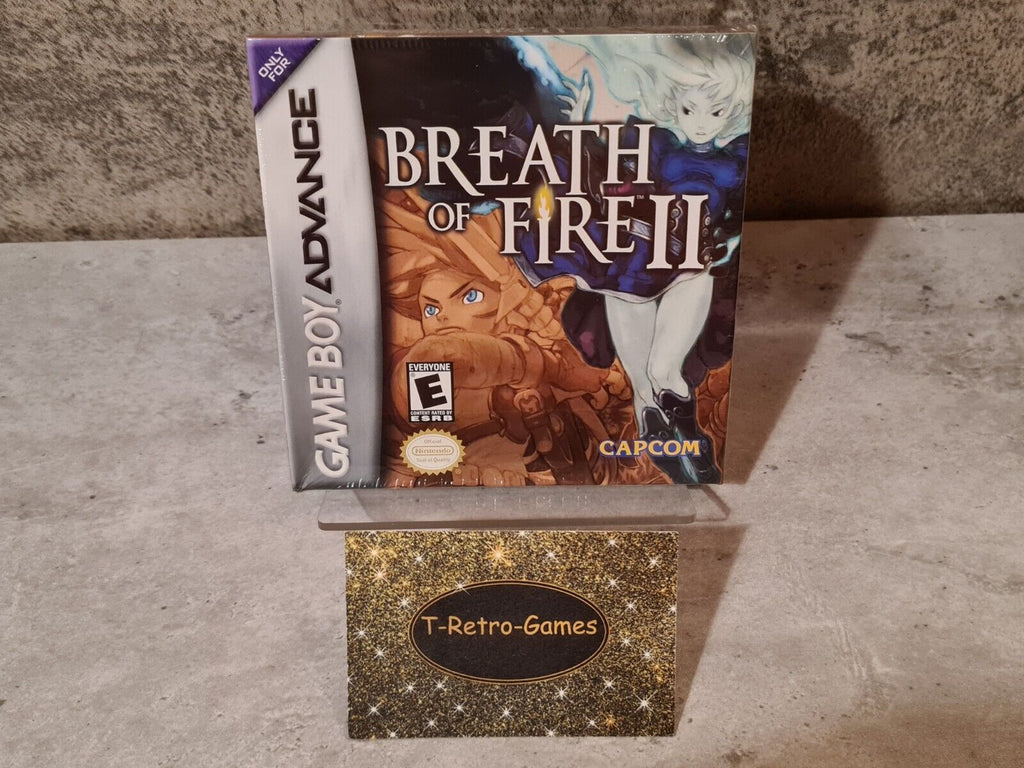 Nintendo Game Boy Advance Breath of Fire II USA Sealed Neu New - T-Retro-Games 