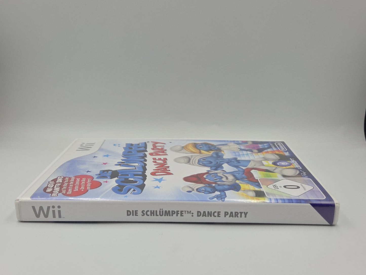 Nintendo Wii Spiel Die Schlümpfe Dance Party mit OVP und Anleitung GER