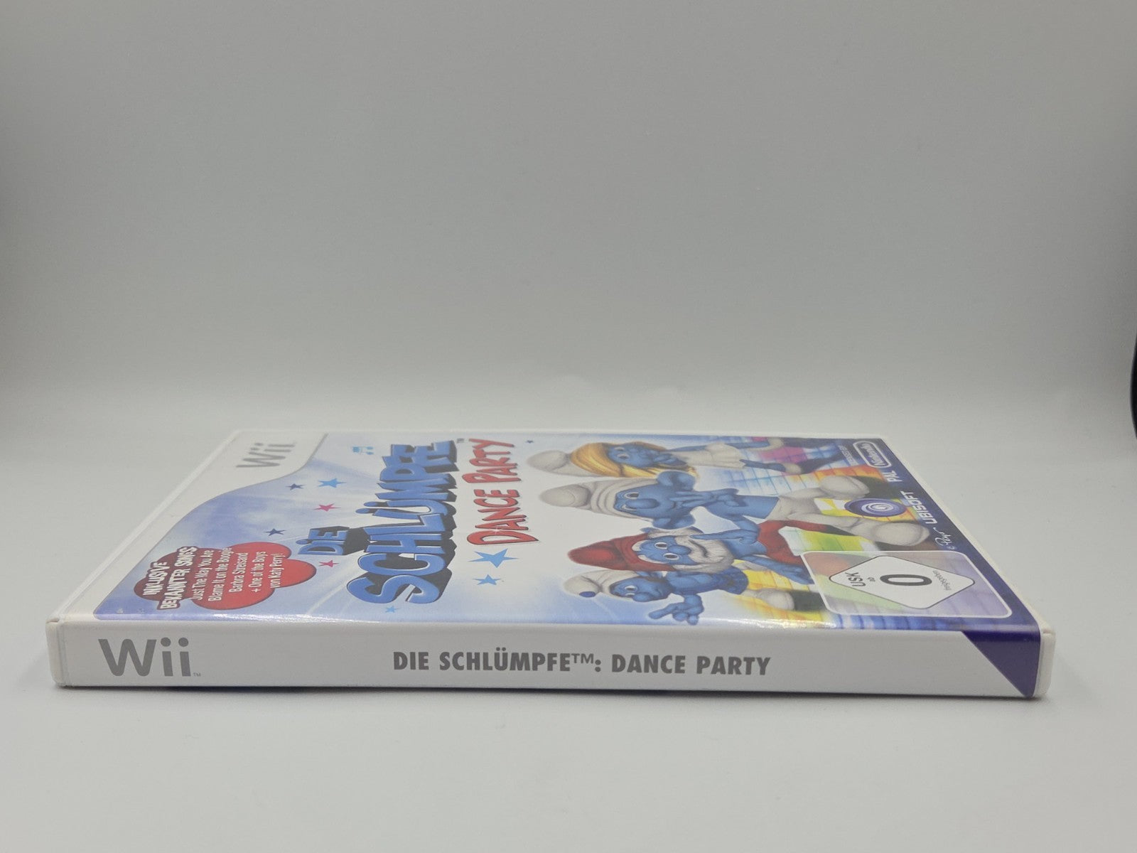 Nintendo Wii Spiel Die Schlümpfe Dance Party mit OVP und Anleitung GER