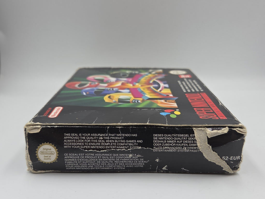 SNES Super Nintendo Power Rangers Leer OVP Empty Box EUR