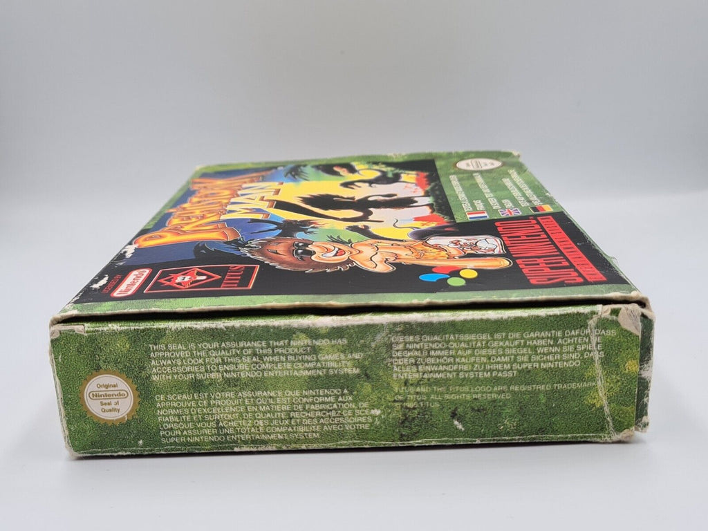 SNES Super Nintendo Prehistorik Man mit OVP und Anleitung EUR - T-Retro-Games 
