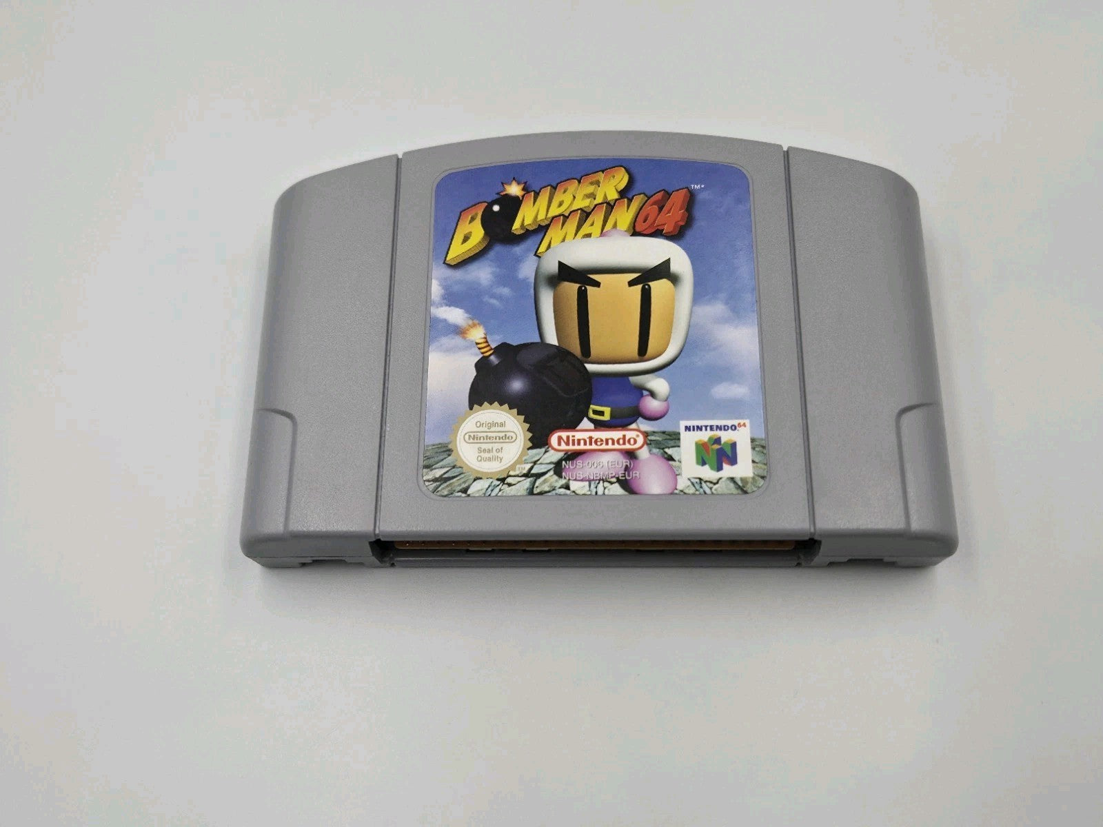 N64 Nintendo 64 Bomberman 64 mit OVP und Anleitung NOE