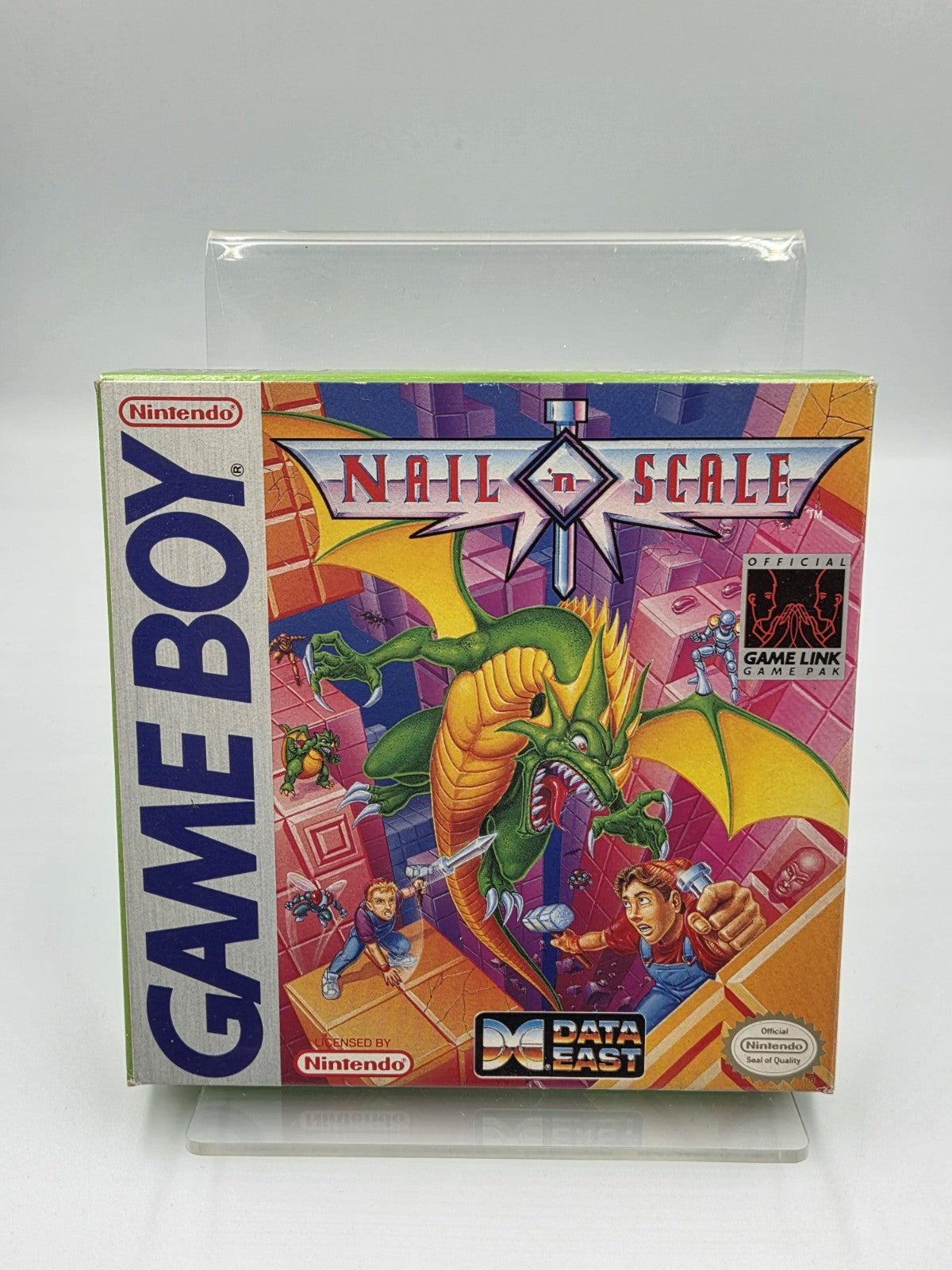 Nintendo Game Boy Classic Spiel Nail 'N Scale mit OVP und Anleitung USA