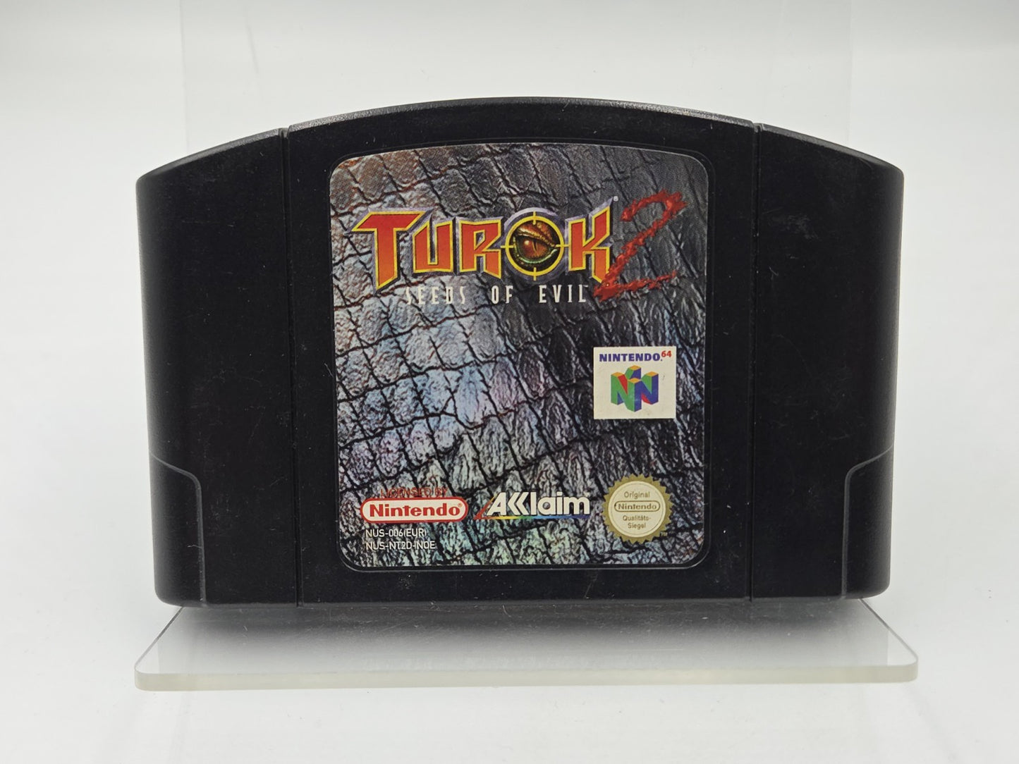 N64 Nintendo 64 Spiel Turok 2 Seeds of Evil Modul NOE