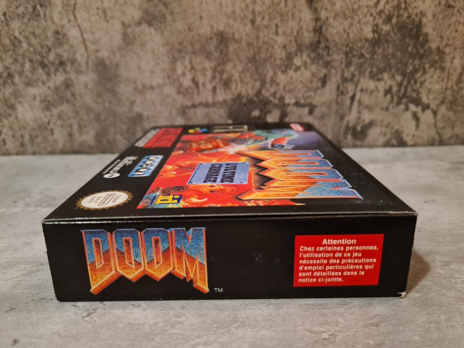 SNES Super Nintendo Doom FAH New Old Stock - T-Retro-Games 