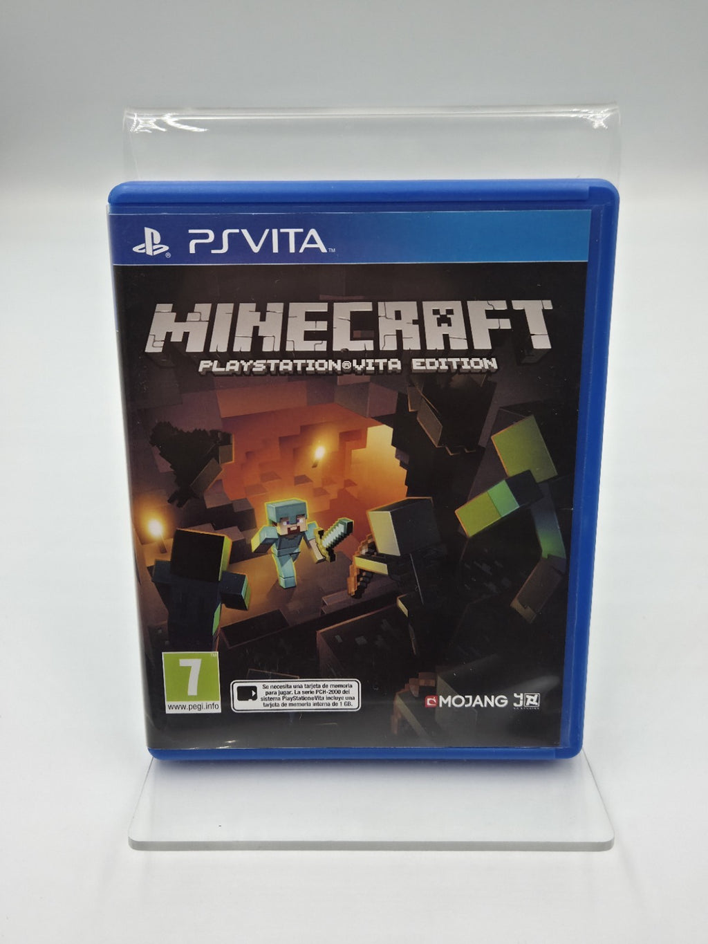 Sony PS Vita Spiel Minecraft mit OVP und Anleitung ESP