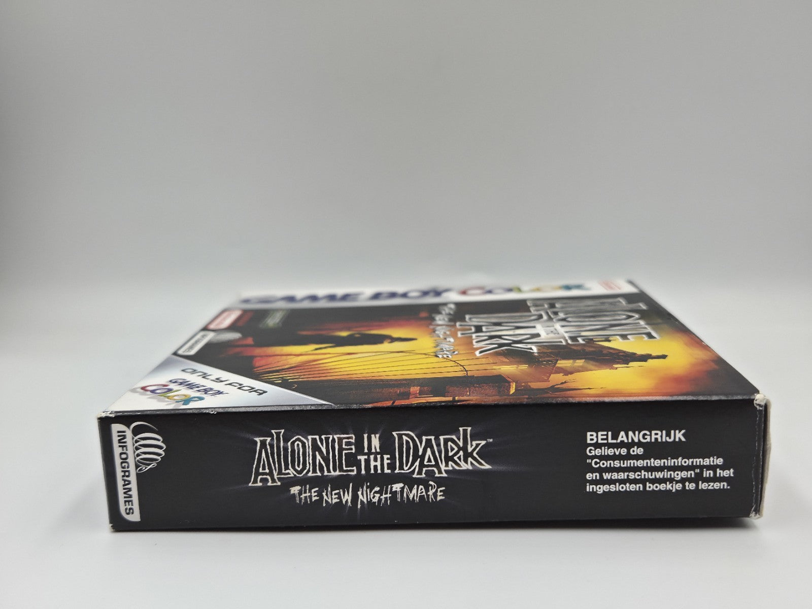 Nintendo Game Boy Color Spiel Alone In The Dark mit OVP und Anleitung FAH
