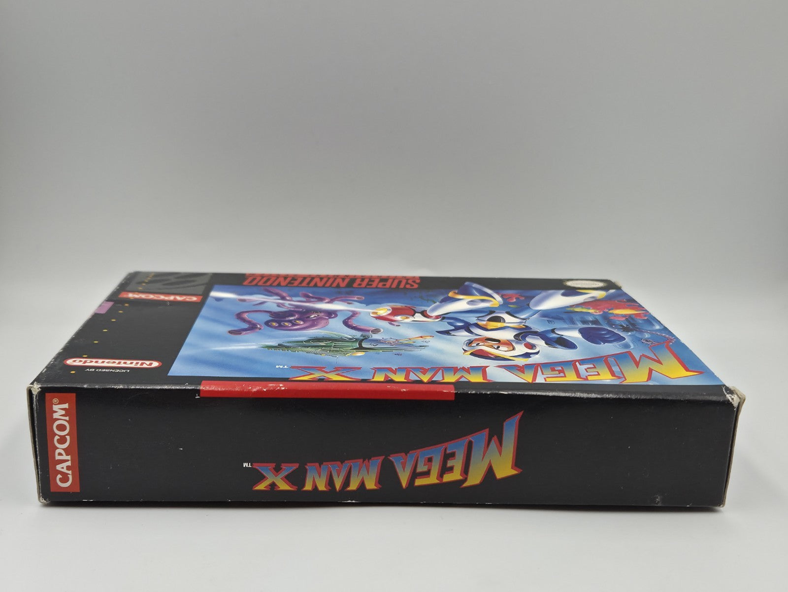 SNES Super Nintendo Mega Man X mit OVP und Anleitung NTSC USA