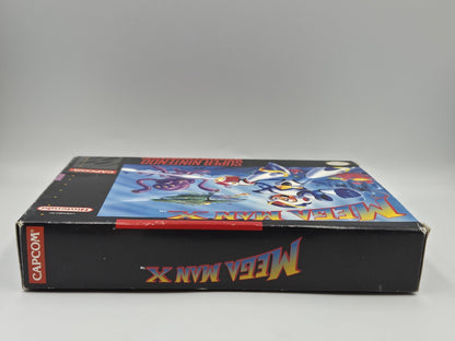 SNES Super Nintendo Mega Man X mit OVP und Anleitung NTSC USA