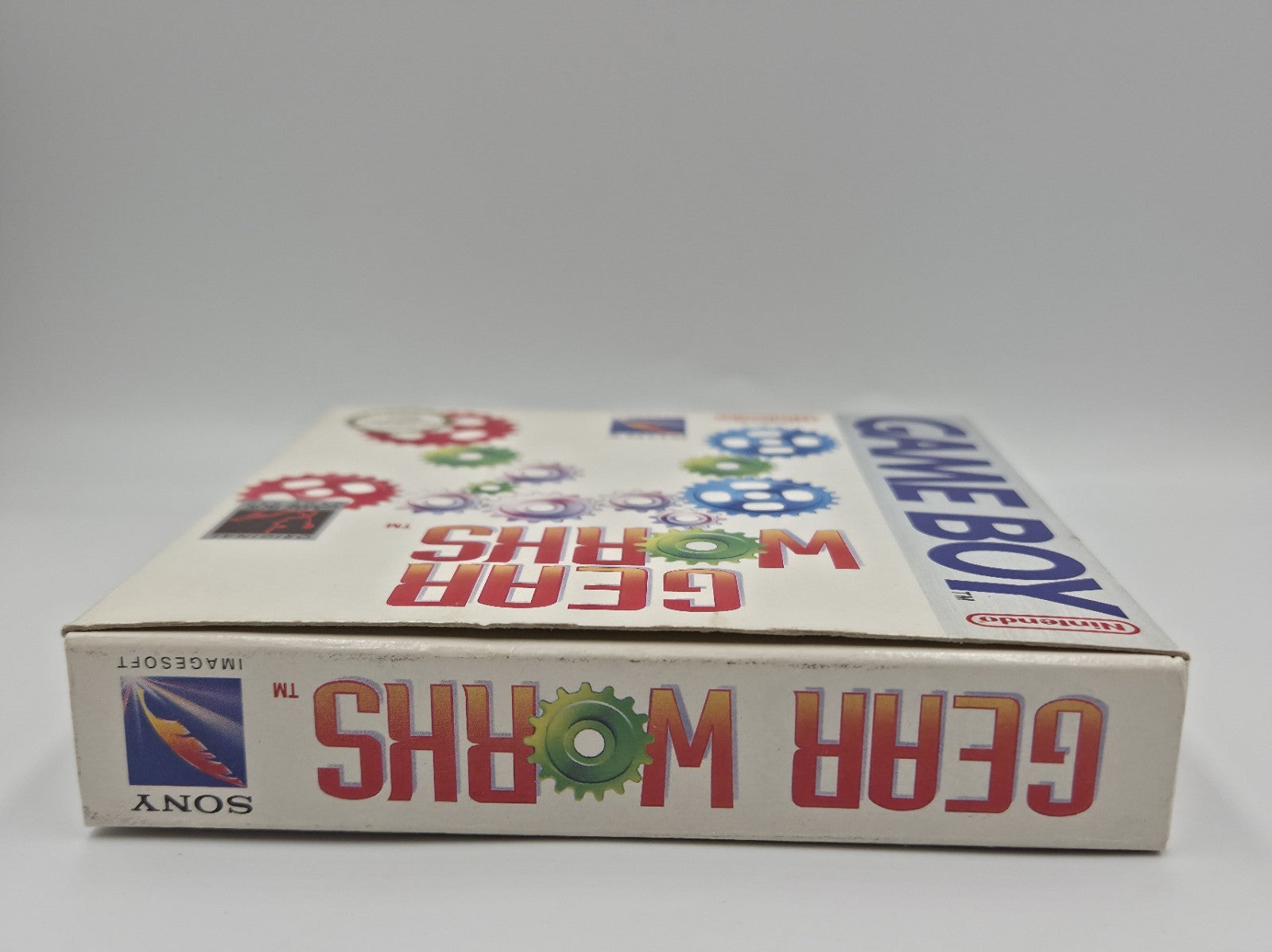 Nintendo Game Boy Classic Spiel Gear Works mit OVP und Anleitung UKV