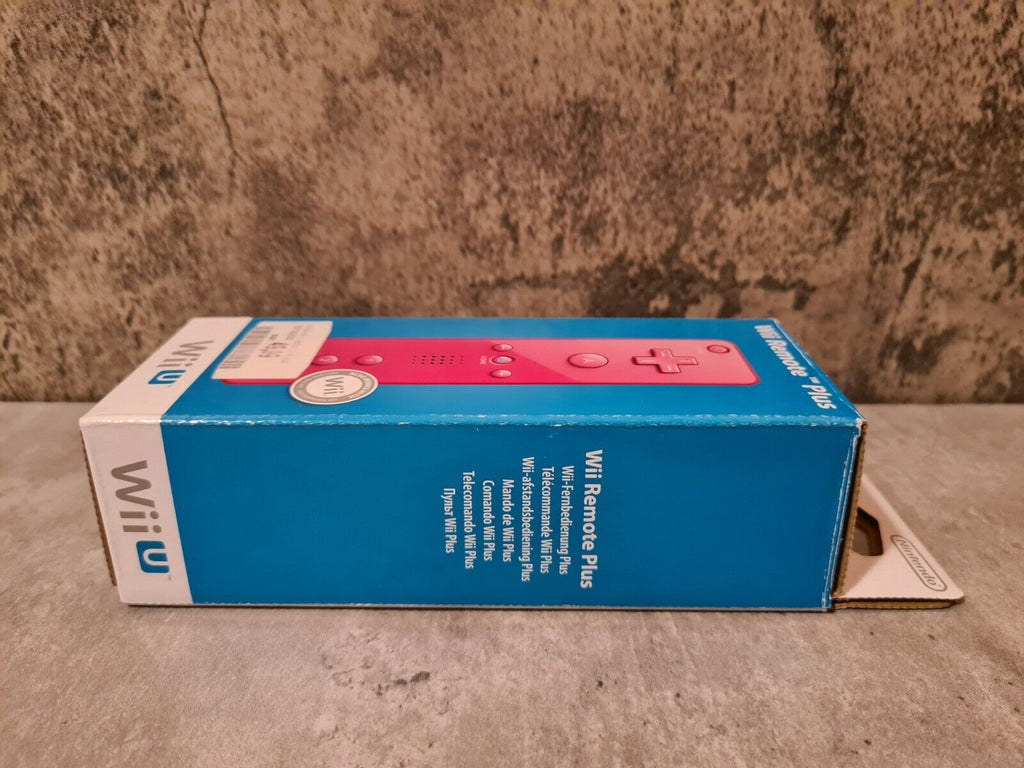 Nintendo Wii U Controller Remote Plus Pink - T-Retro-Games 