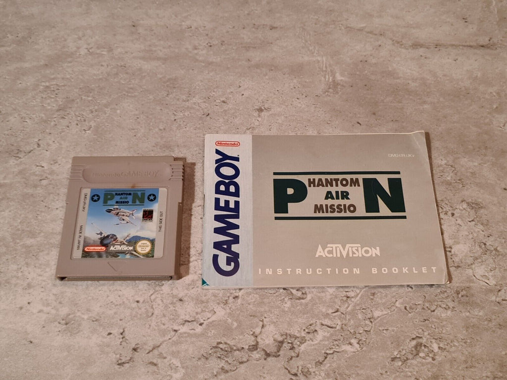 Nintendo Game Boy Classic Spiel Phantom Air Mission mit OVP und Anleitung UKV - T-Retro-Games 