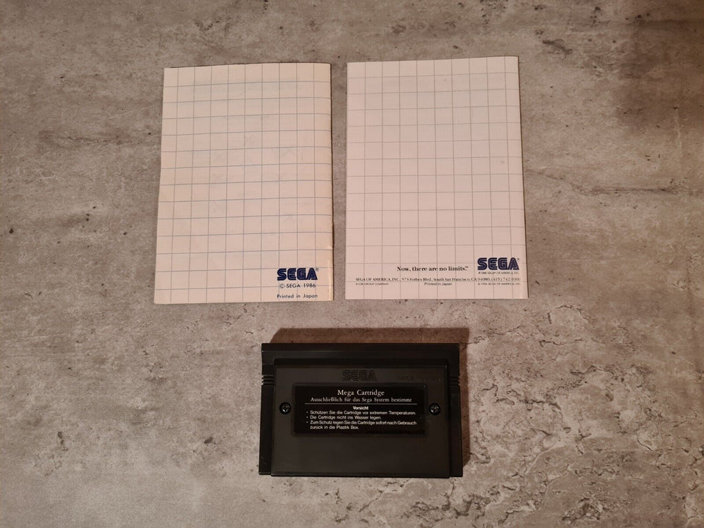 Sega Master System Black Belt mit OVP und Anleitungen Multi Language - T-Retro-Games 