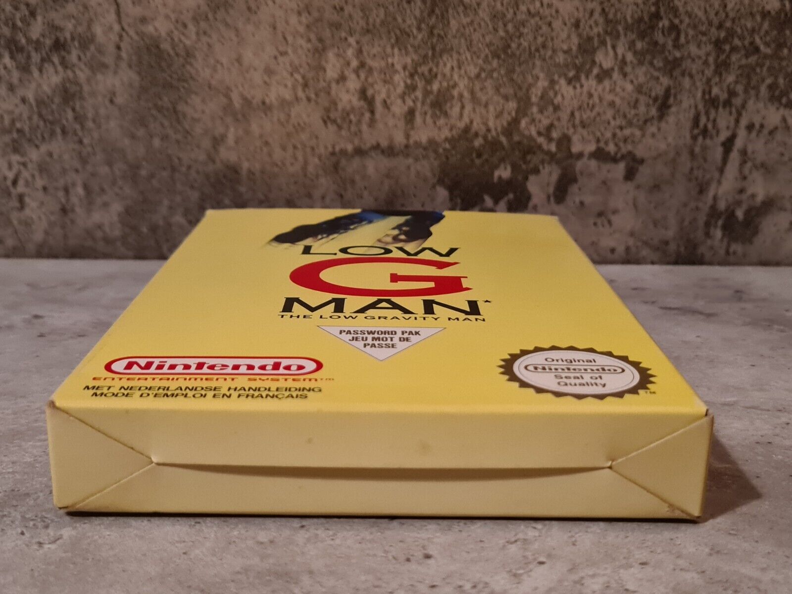 Nintendo NES Low G Man mit OVP und Anleitung FAH - T-Retro-Games 