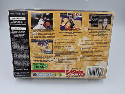 N64 Nintendo 64 Spiel NBA Jam 2000 mit OVP und Anleitung EUR