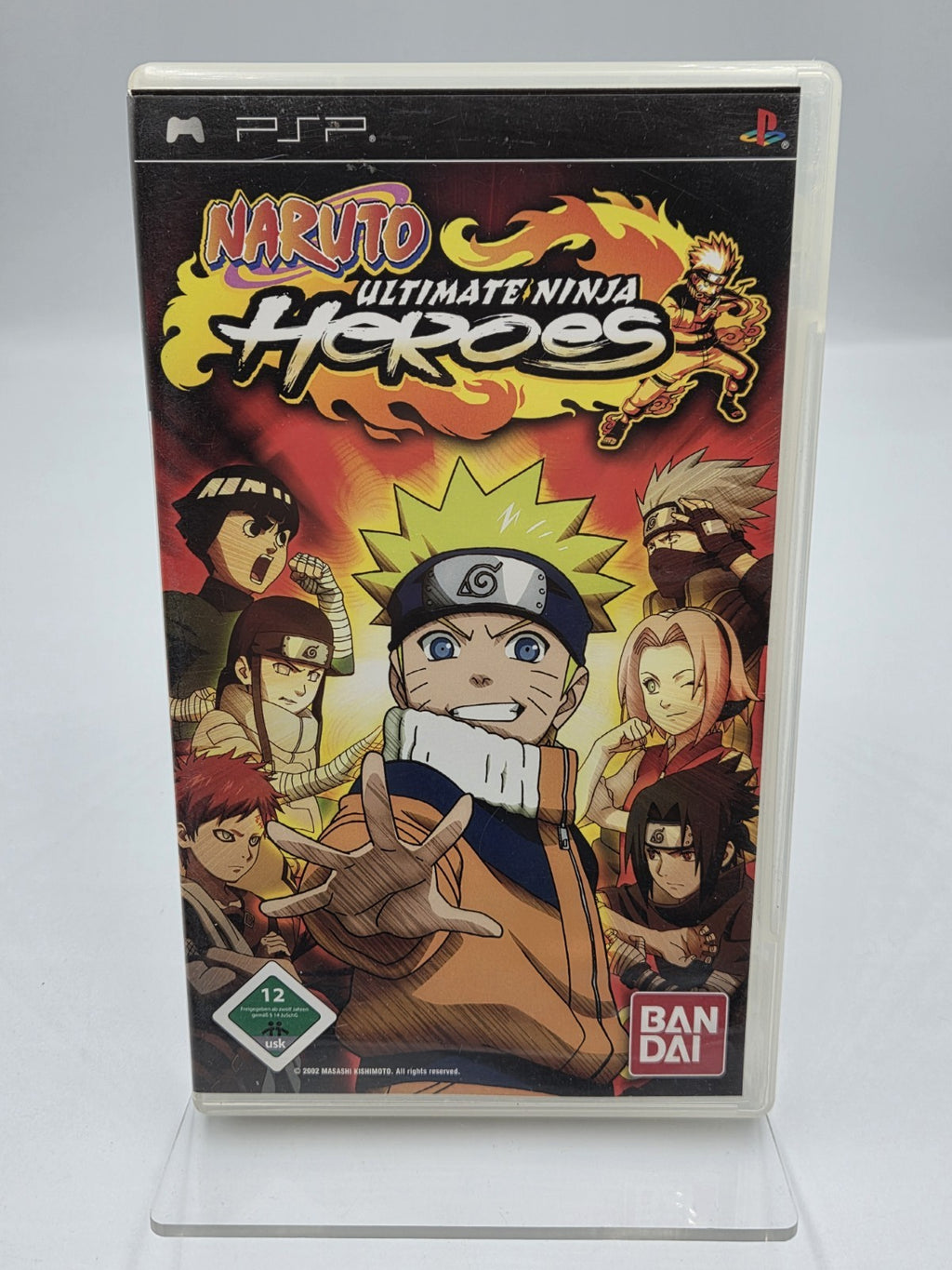 Sony PSP Spiel Naruto Ultimate Ninja Heroes mit OVP Deutsch