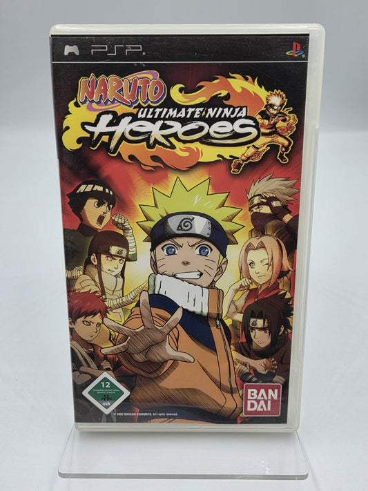 Sony PSP Spiel Naruto Ultimate Ninja Heroes mit OVP Deutsch