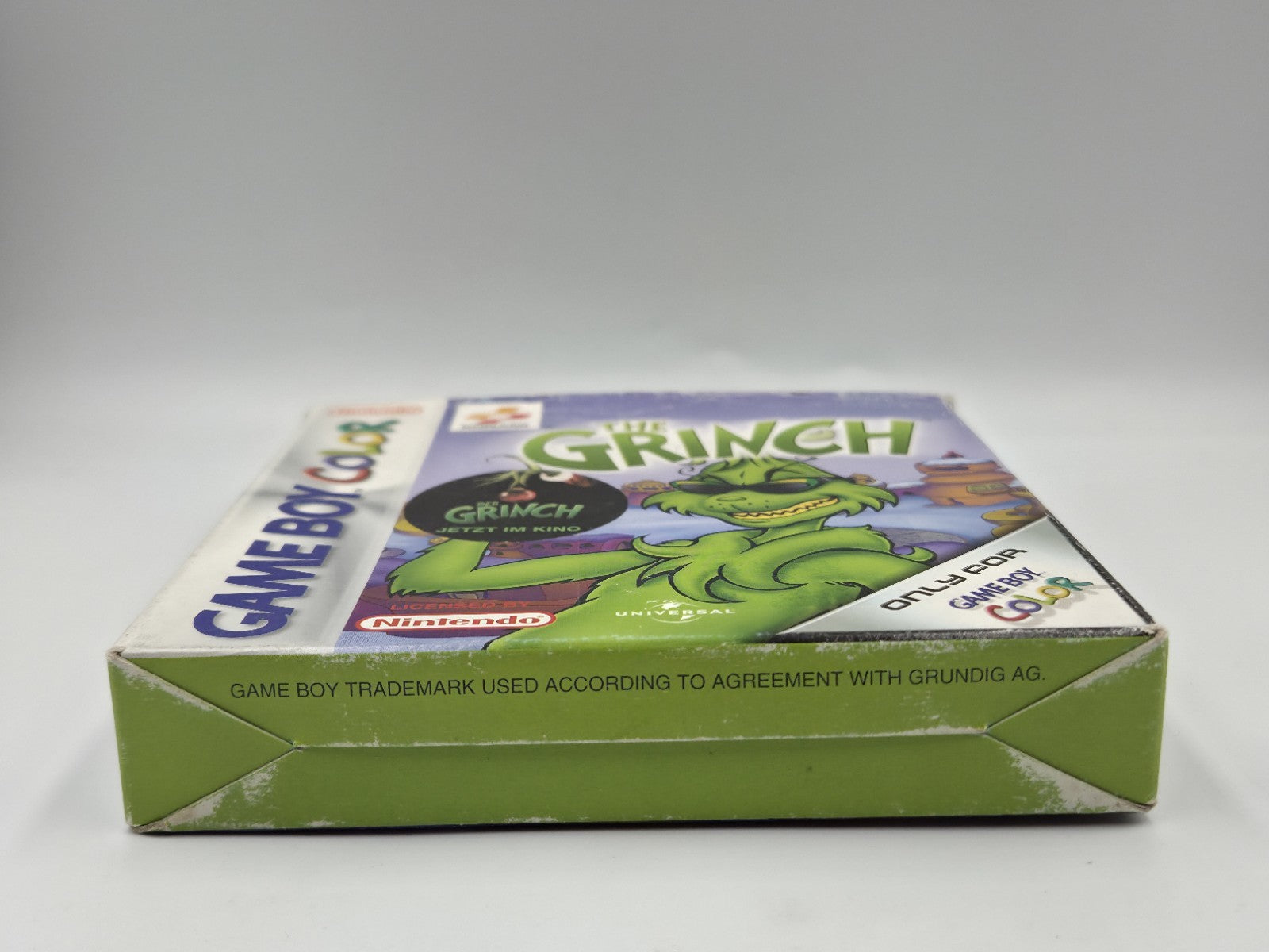 Nintendo Game Boy Color The Grinch mit OVP und Anleitung EUR