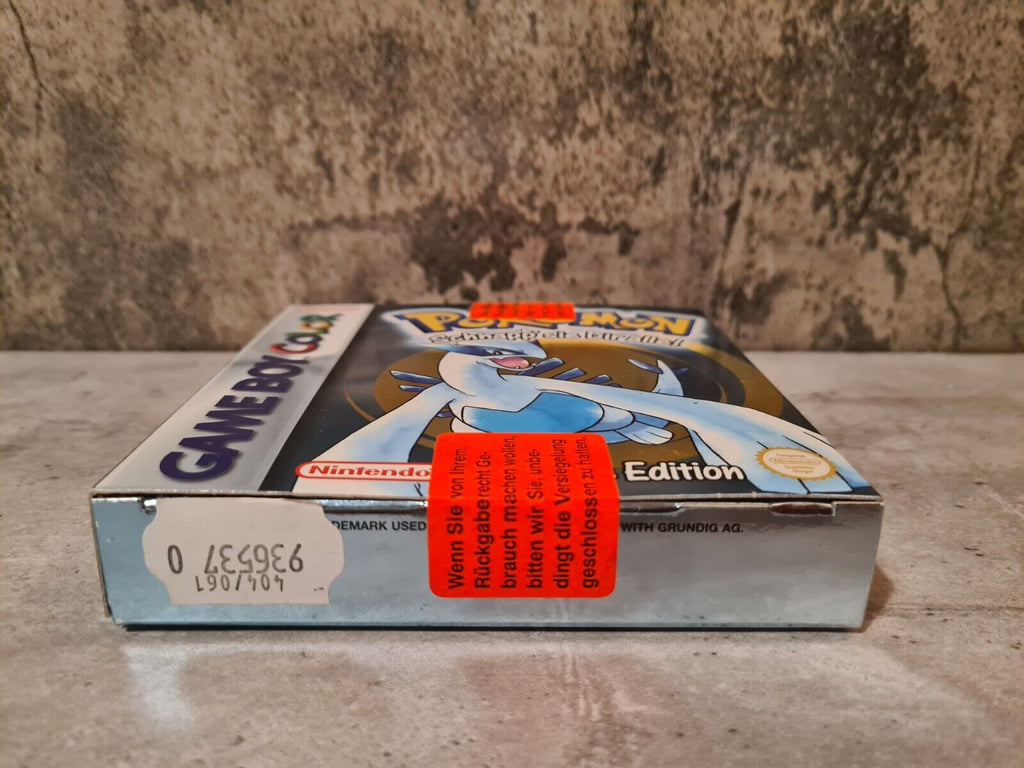 Nintendo Game Boy Color Pokemon Silberne Edition mit OVP und Anleitung NOE - T-Retro-Games 