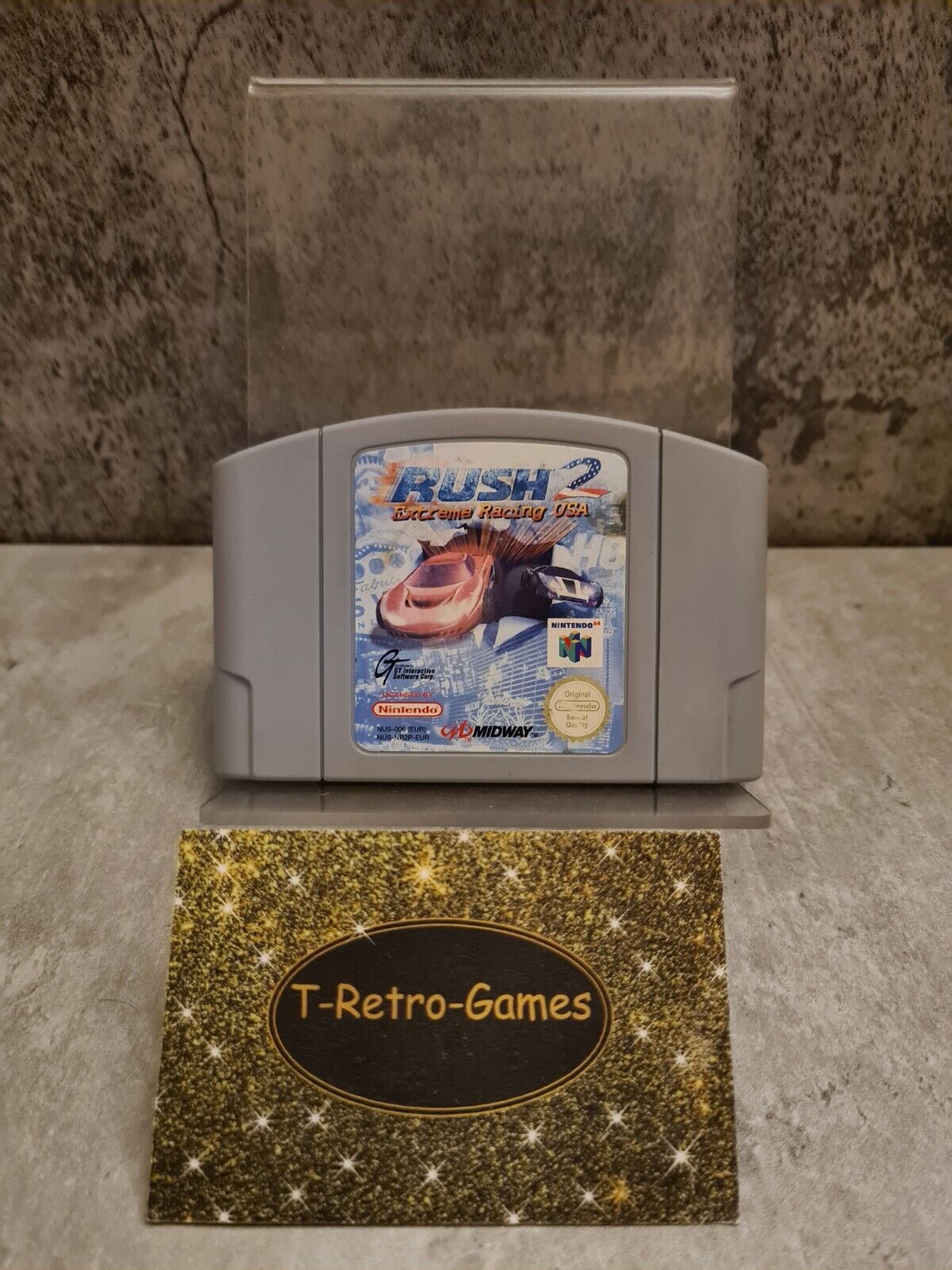 N64 Nintendo 64 Rush 2 Extreme Racing USA Modul EUR - T-Retro-Games 