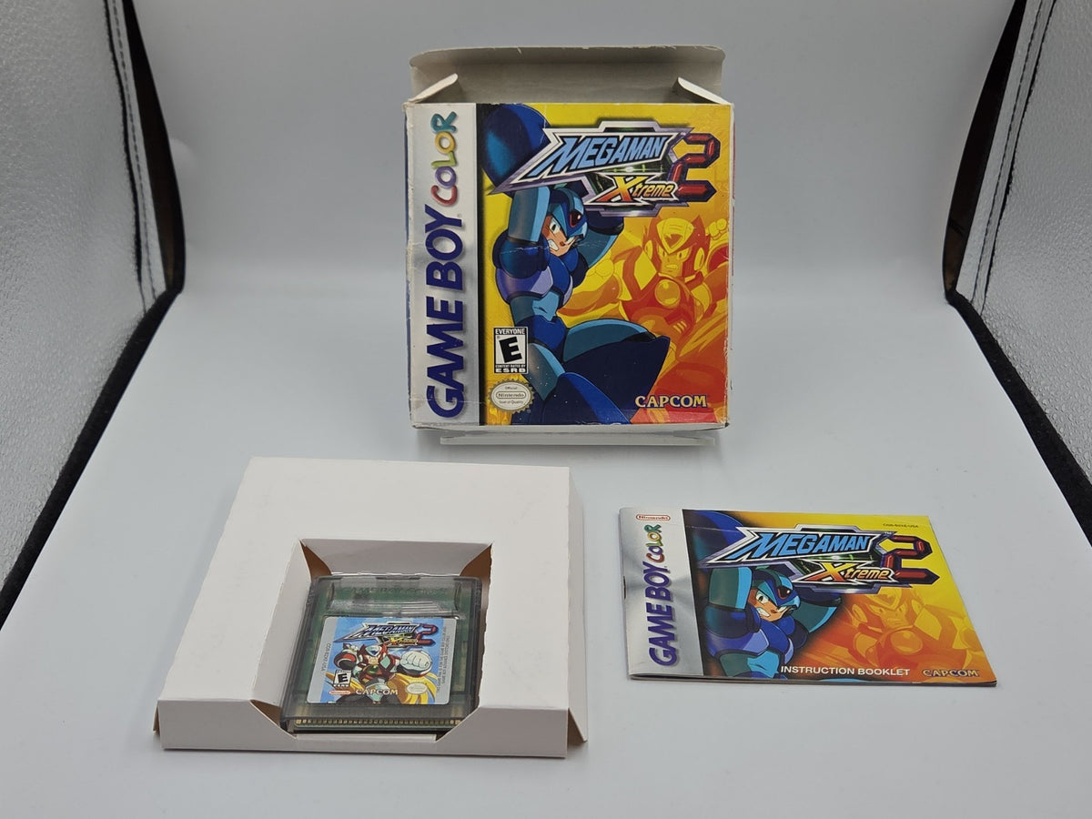 Nintendo Game Boy Color Spiel Mega Man Xtreme 2 mit OVP und Anleitung USA