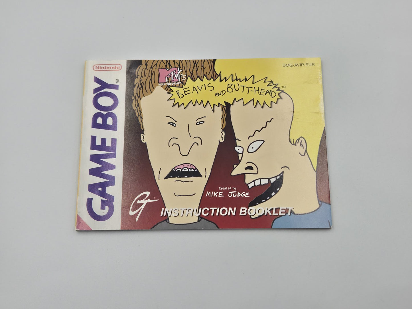 Nintendo Game Boy Classic Spiel Beavis and Butt-Head mit OVP und Anleitung EUR