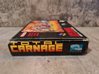 SNES Super Nintendo Total Carnage mit OVP und Anleitung UKV - T-Retro-Games 