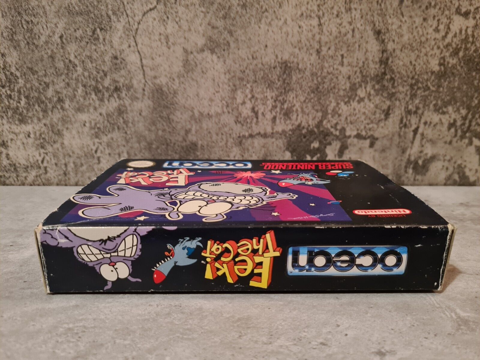 SNES Super Nintendo Eek The Cat mit OVP und Anleitung UKV - T-Retro-Games 