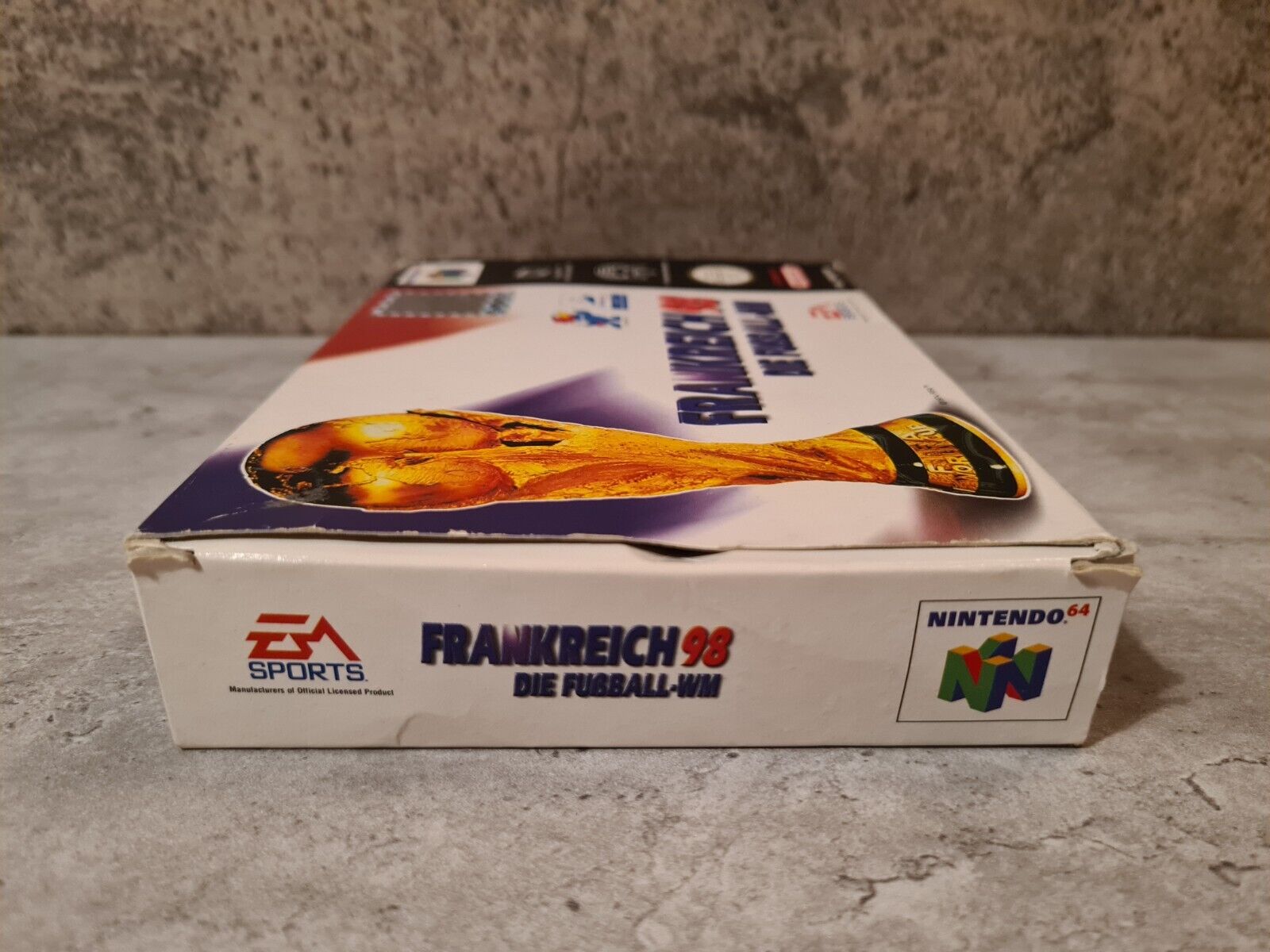 N64 Nintendo 64 Frankreich 98 Die Fußball-WM mit OVP und Anleitung NOE - T-Retro-Games 