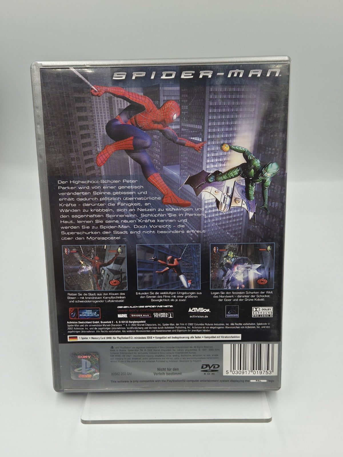 PS2 Playstation 2 Spider-Man mit OVP und Anleitung Deutsch