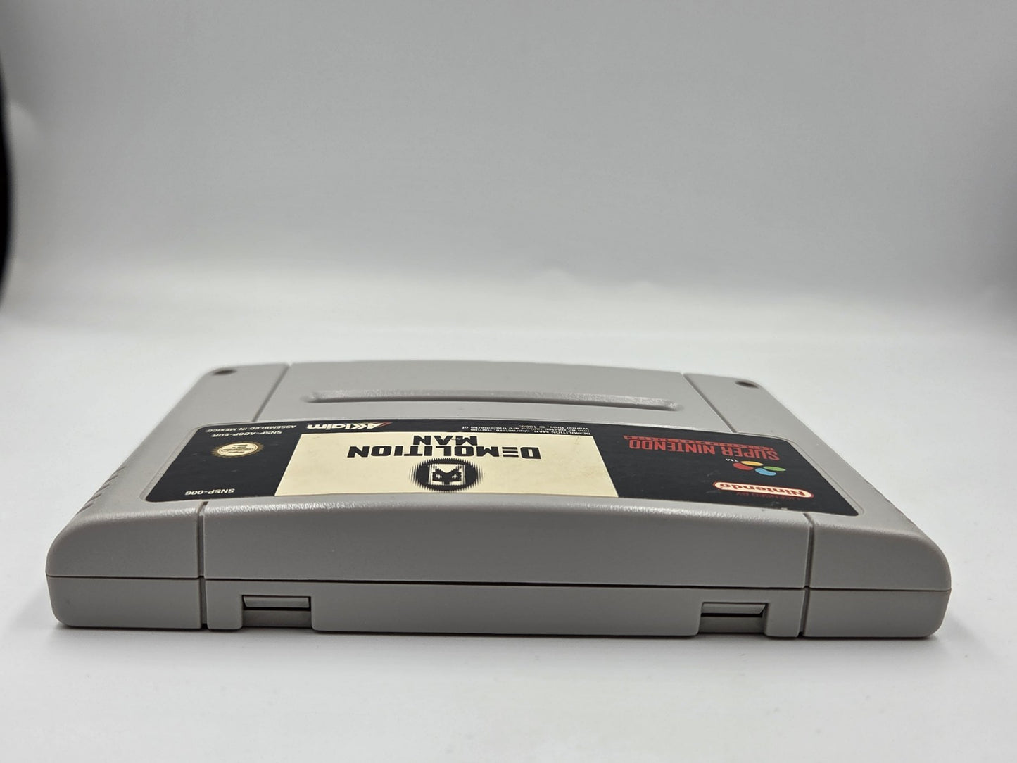 SNES Super Nintendo Demolition Man Modul EUR