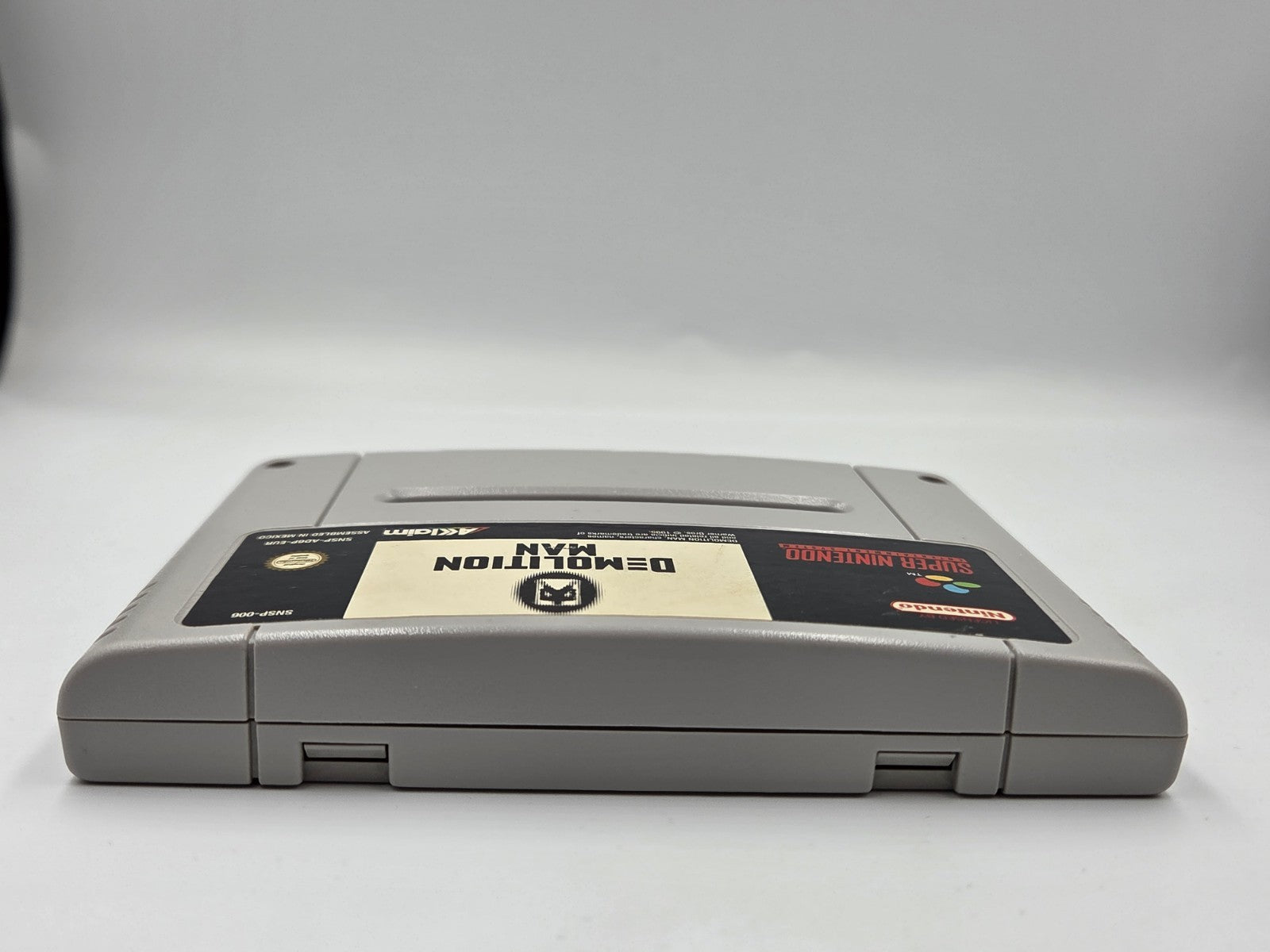 SNES Super Nintendo Demolition Man Modul EUR