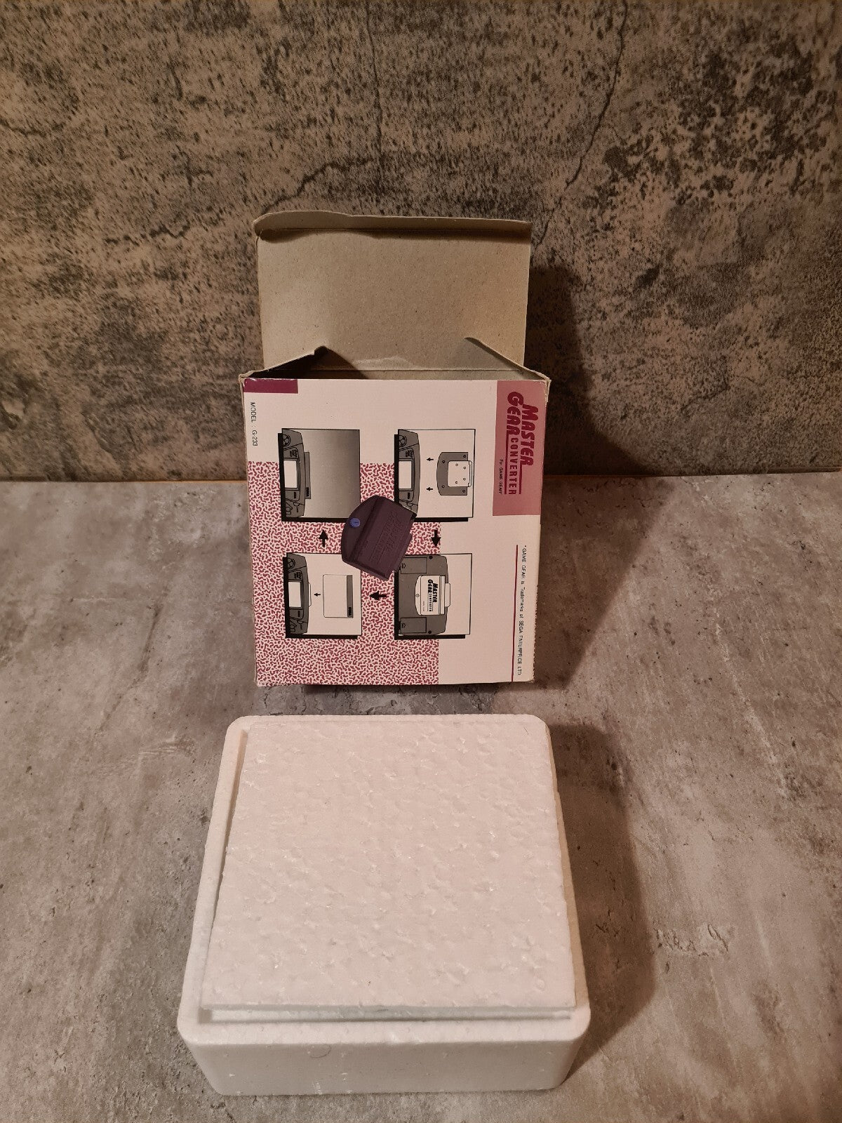 Sega Game Gear Master Gear Converter OVP