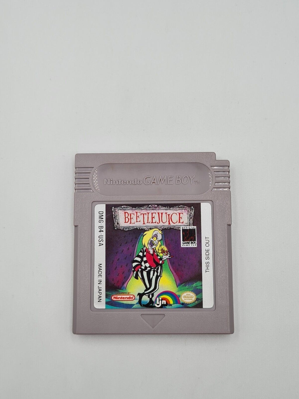 Nintendo Game Boy Classic Beetlejuice mit OVP und Anleitung USA - T-Retro-Games 