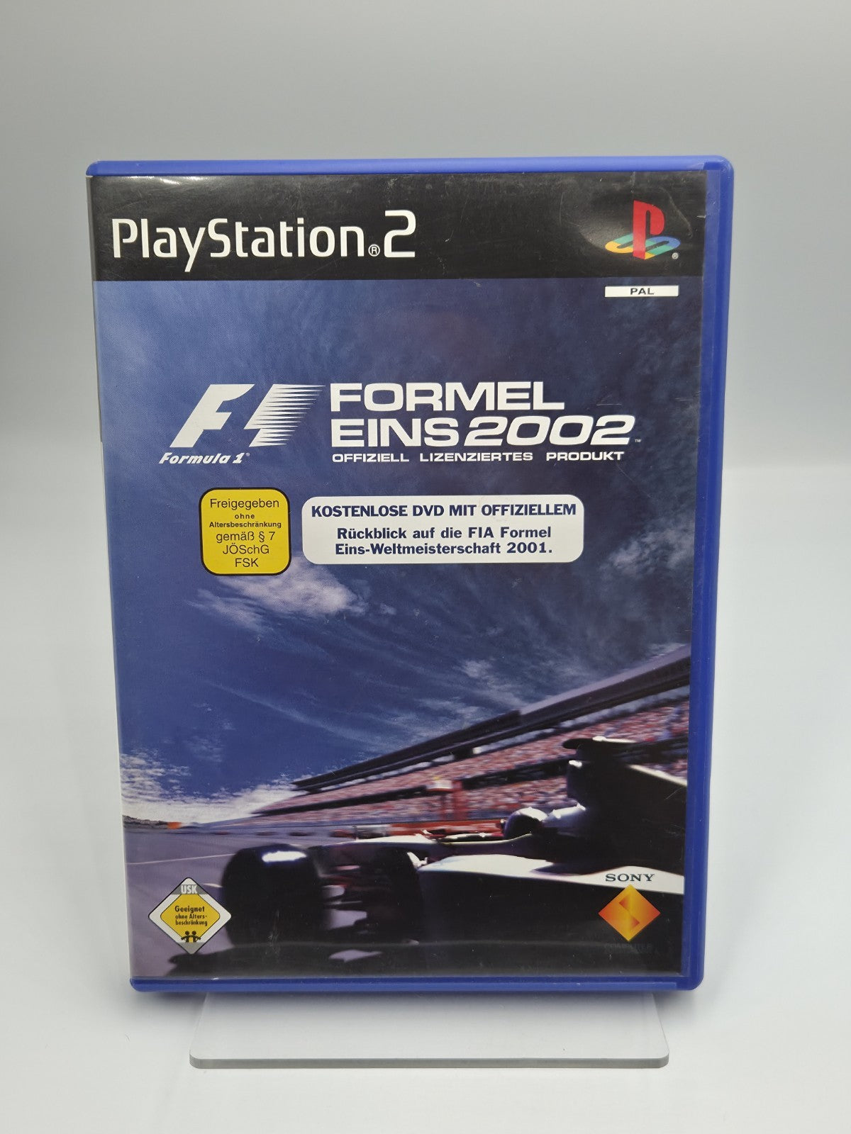 PS2 Playstation 2 Formel Eins 2002 mit OVP und Anleitung Deutsch 2 Discs
