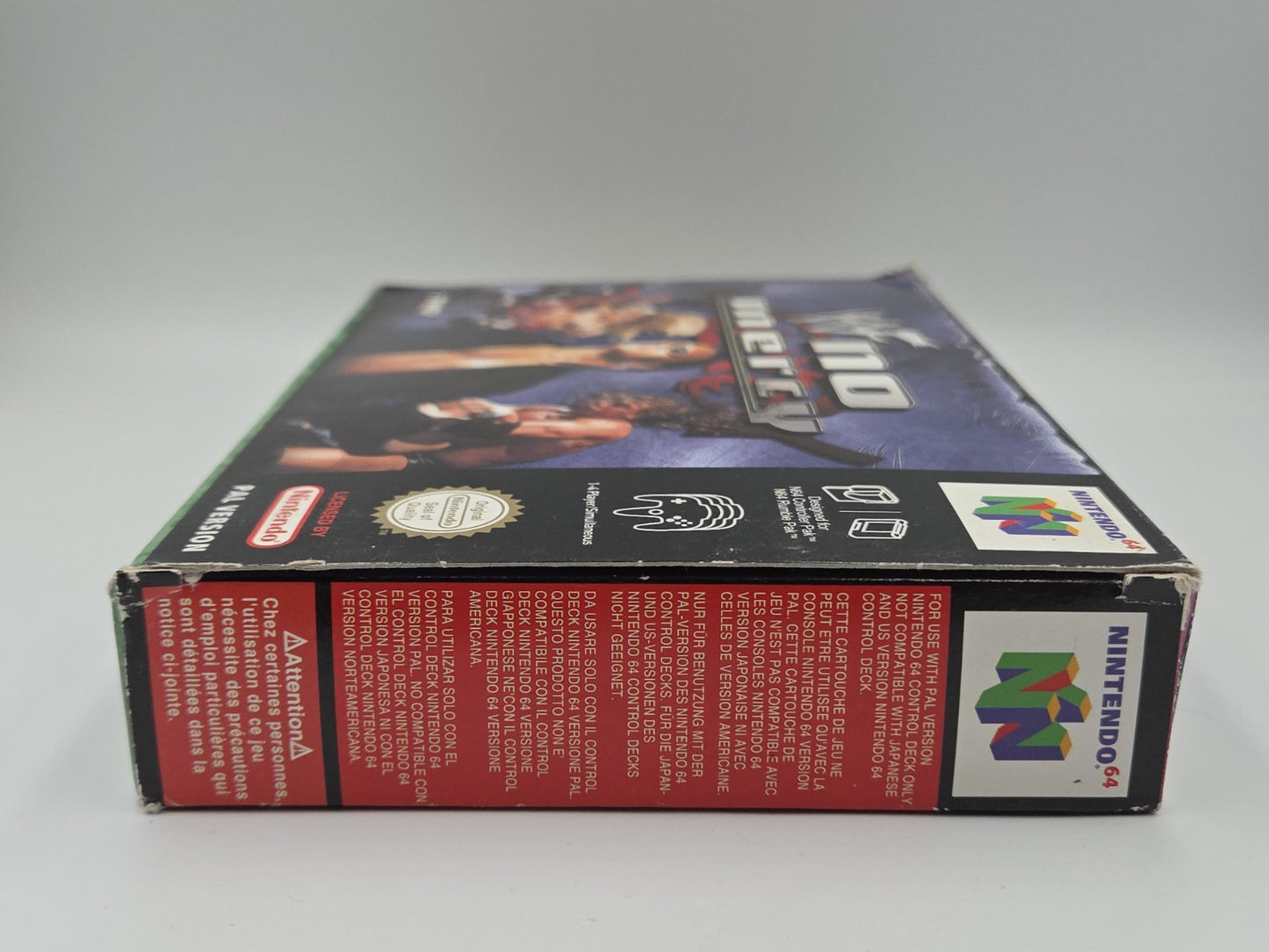 N64 Nintendo 64 WWF No Mercy mit OVP und Anleitung EUR