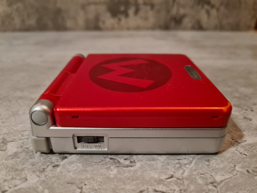 Game Boy Advance SP Mario Limited Edition Pak OVP Konsole Console AGS-001 - T-Retro-Games 