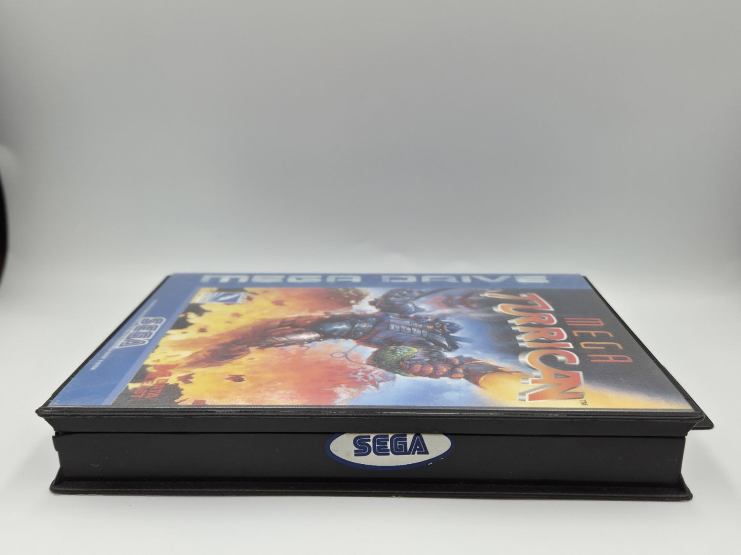 Sega Mega Drive Spiel Mega Turrican mit OVP und Anleitung Multi Language 