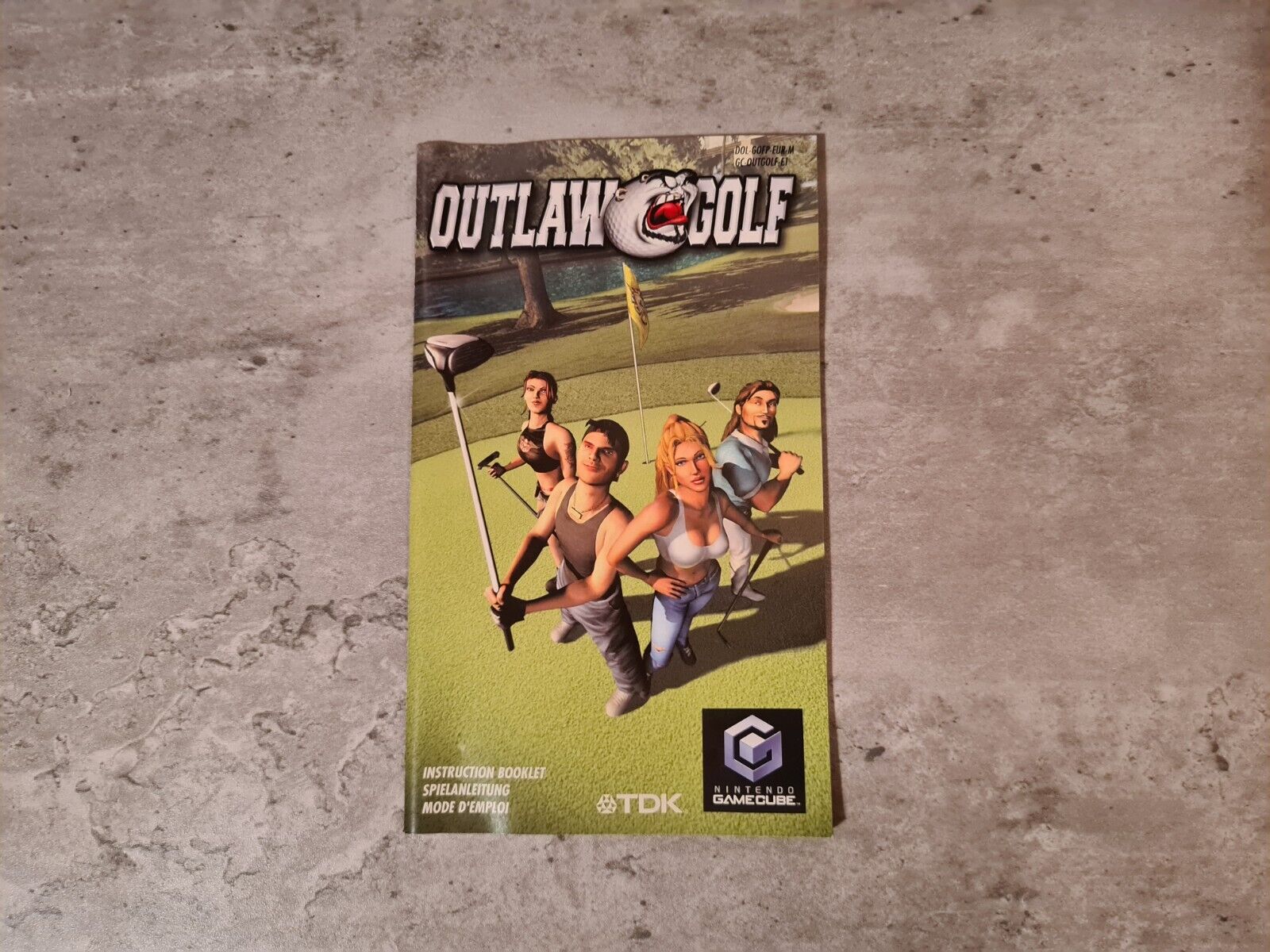 Nintendo GameCube Outlaw Golf mit OVP und Anleitung EUR - T-Retro-Games 