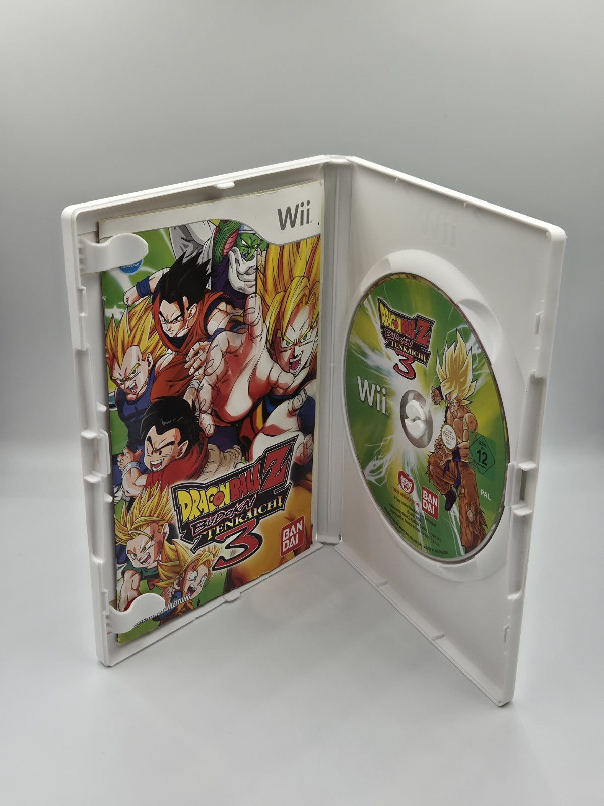 Nintendo Wii Spiel DragonBall Z Budokai Tenkaichi 3 mit OVP und Anleitung GER