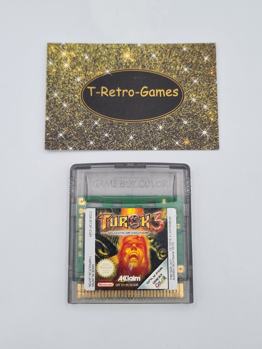 Nintendo Game Boy Color Turok 3 Shadow of Oblivion EUR Modul - T-Retro-Games 