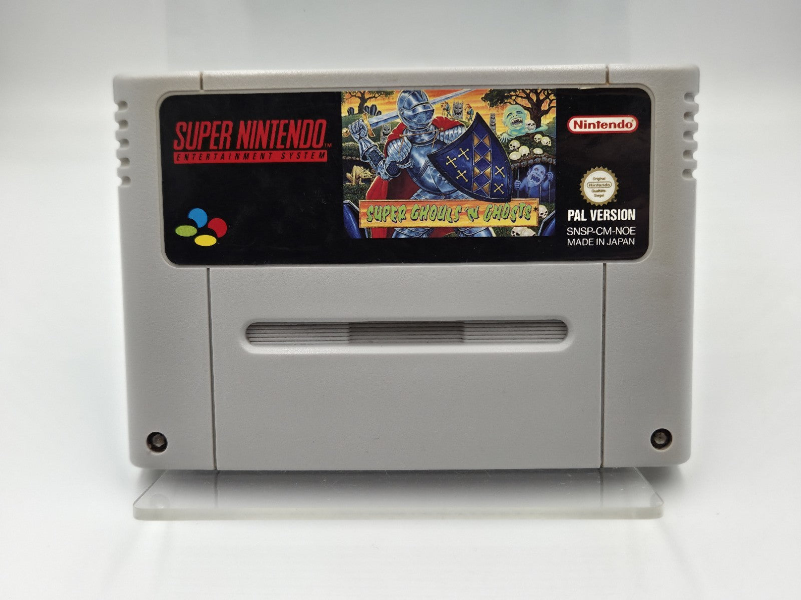 SNES Super Nintendo Spiel Super Ghouls 'N Ghosts Modul NOE
