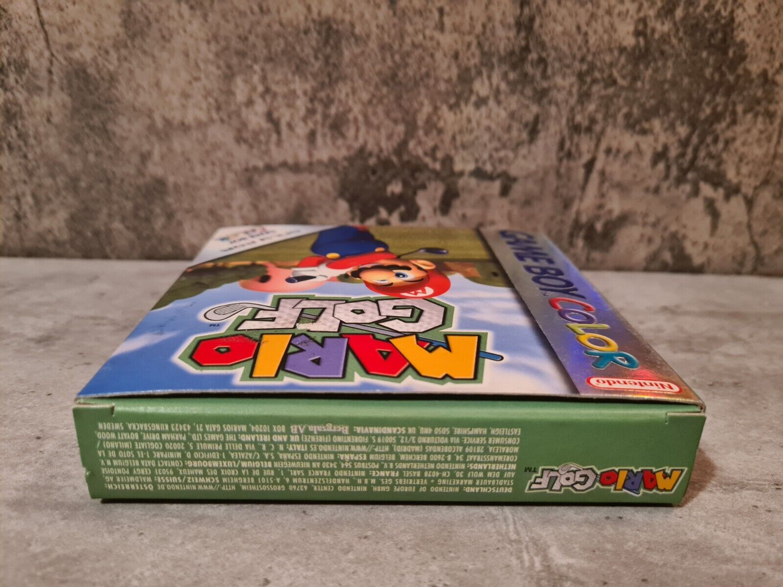 Nintendo Gameboy Color Mario Golf mit OVP und Anleitung EUR - T-Retro-Games 