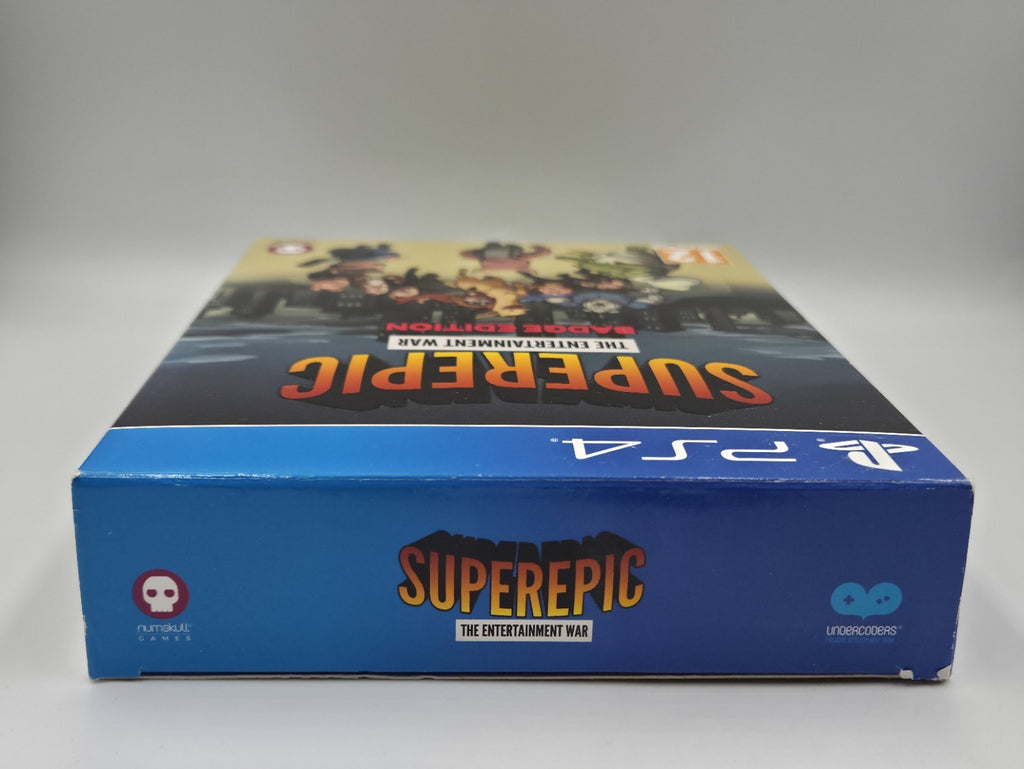 PS4 Playstation 4 Superepic The Entertainment War Badge Edition OVP Englisch
