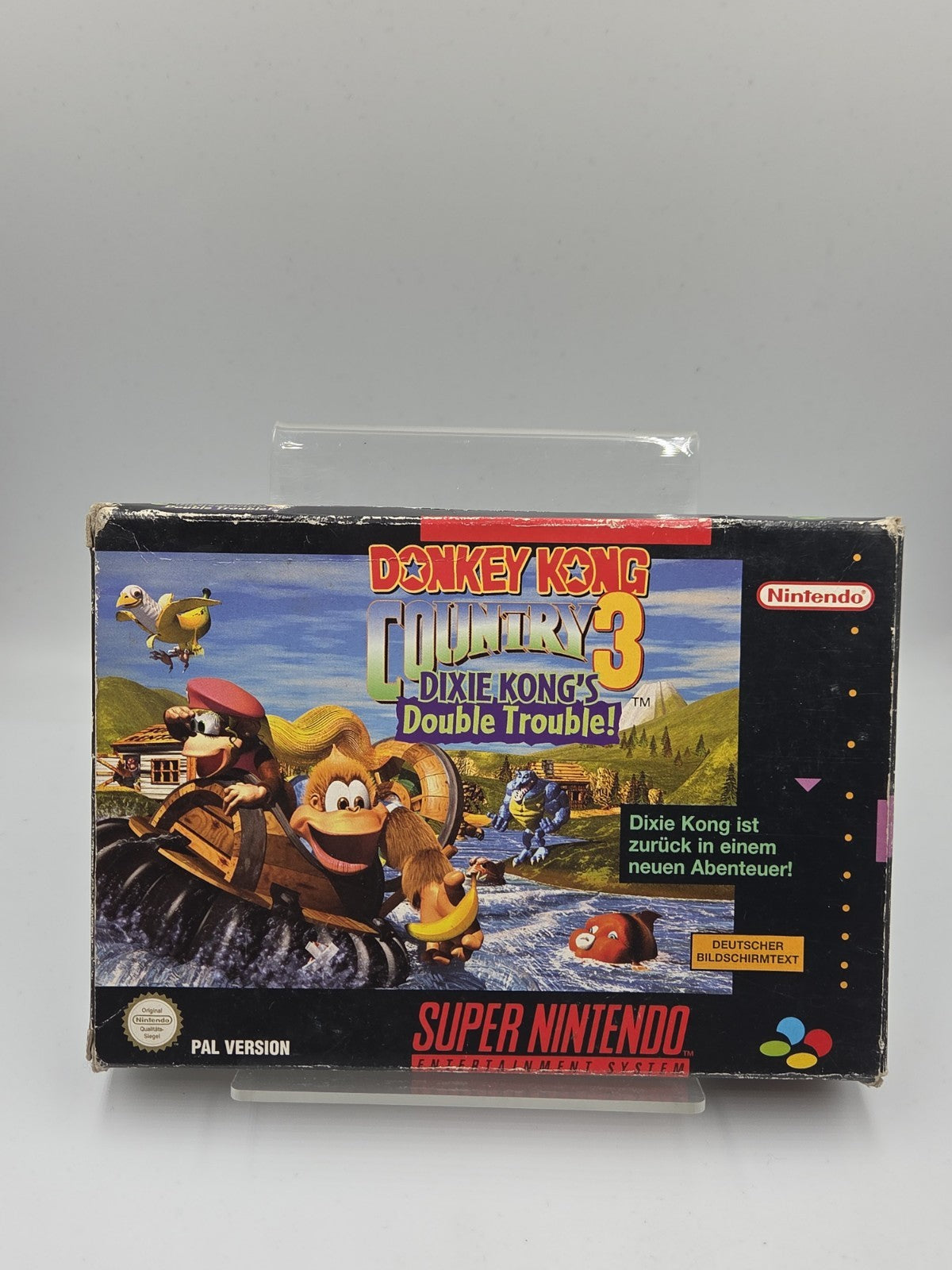 SNES Donkey Kong Country 3 Dixie Kong's Double Trouble! + OVP + Anleitung EUR