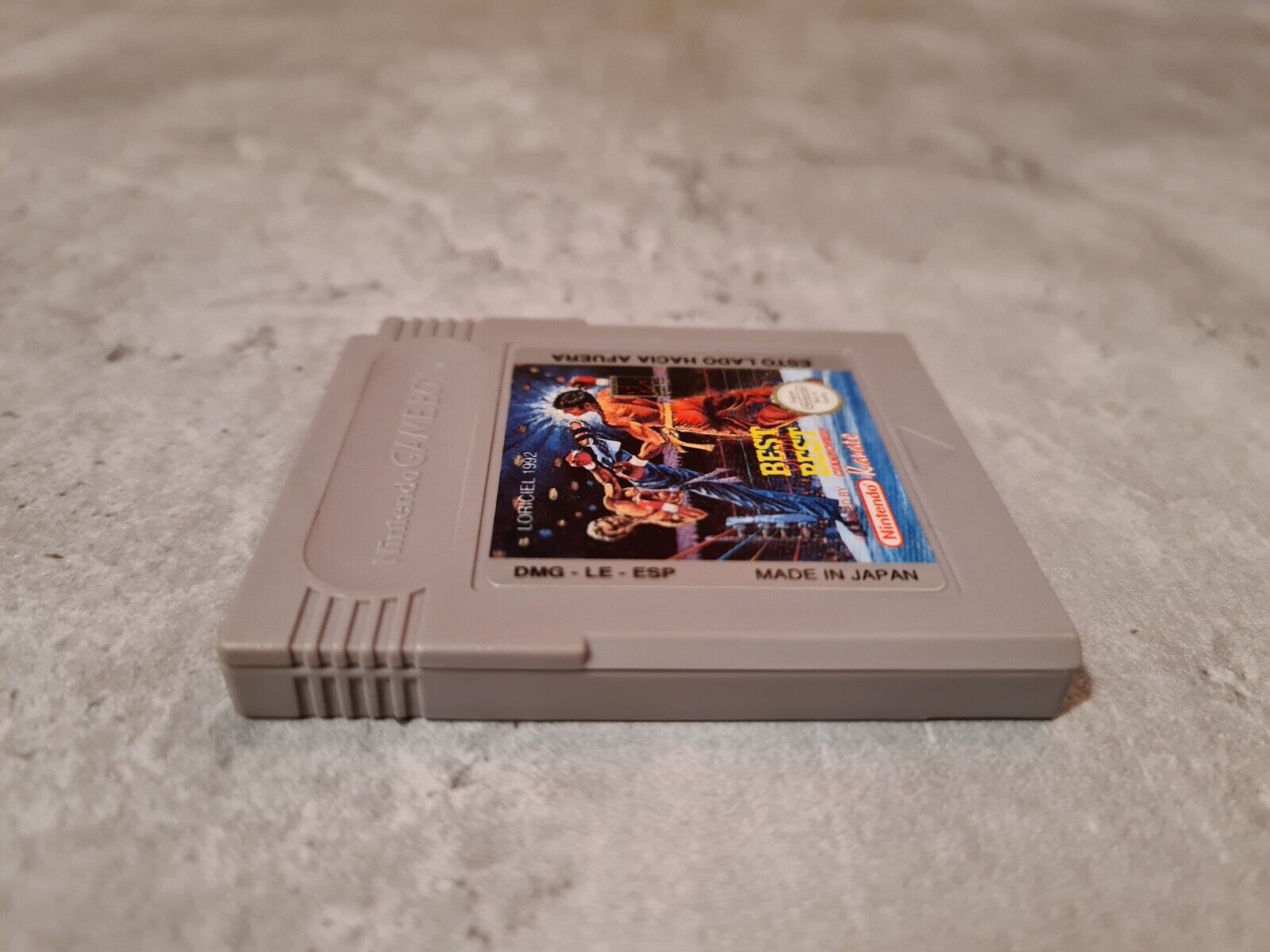 Nintendo Gameboy Classic Spiel Best of The Best Championship Karate Modul ESP - T-Retro-Games 